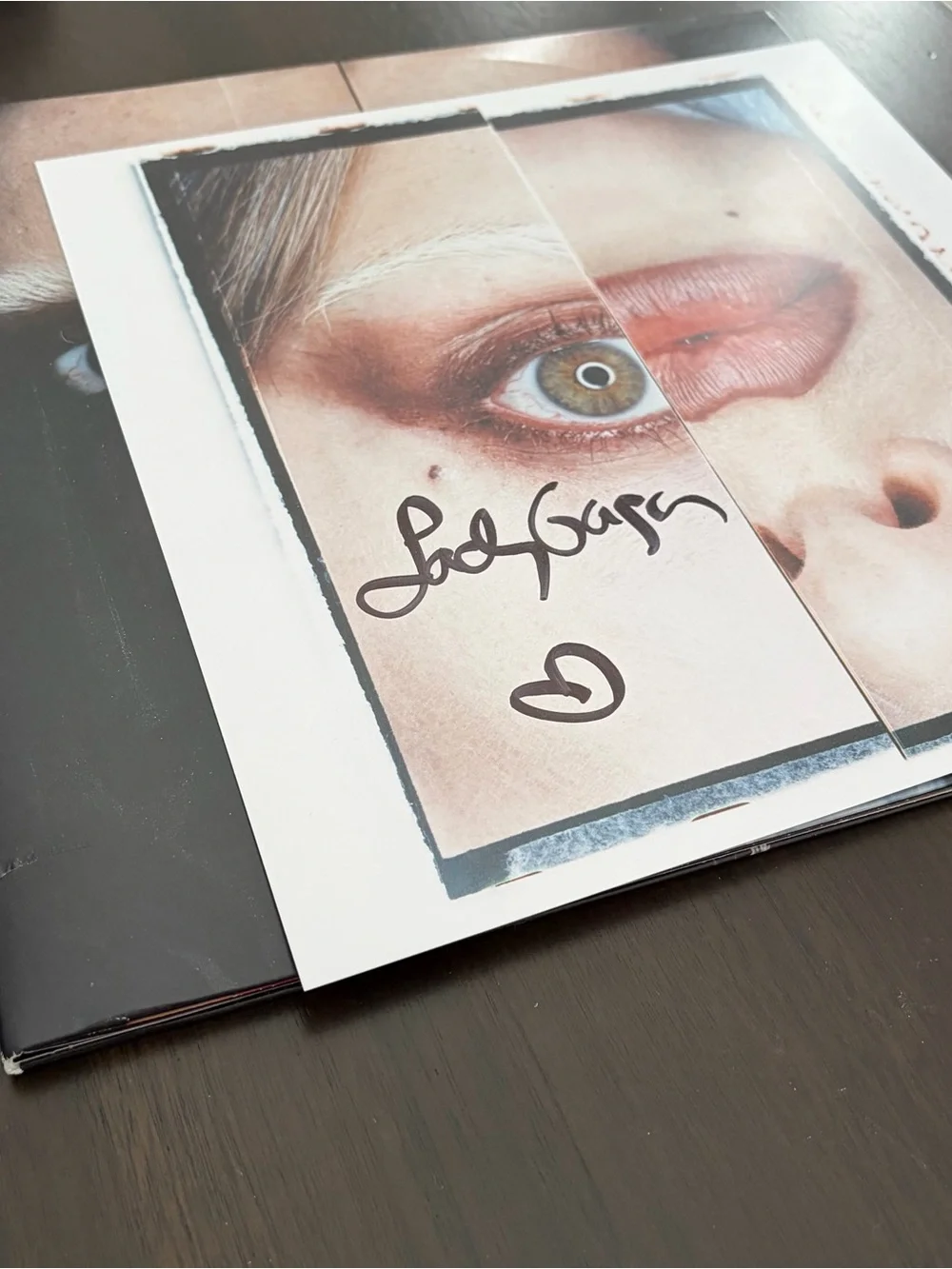 Lady Gaga Mayhem Vinyl Signed - Picture 2 of 3